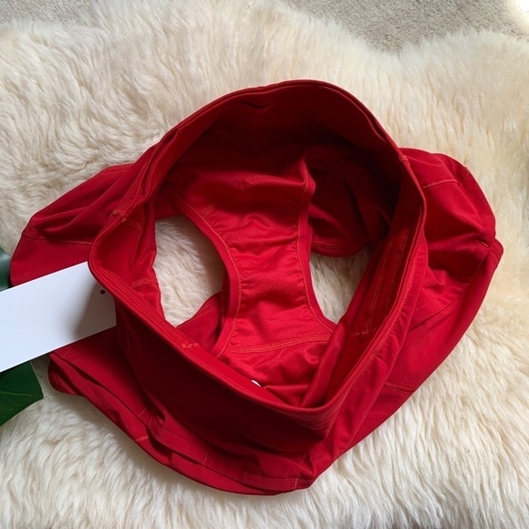 NWT Lululemon Speed Shorts Dark Red Medium Rise - Picture 9 of 10